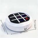 4-in-1 Electronic Tic Tac Toe Game: AI Battle, Two-Player Mode, Memory & Speed Challenge | Handheld Portable Game Console, Suitable for Both Kids and Adults (Batteries Not Included)（WHITE）