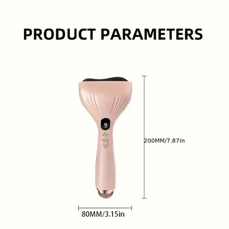 USB Electric Gua Sha Massager, Electric Massager, Heated Vibration Gua Sha Board, Suitable for Neck, Shoulder, and Back Massage Tools, Ideal for Beauty/Daily Relaxation, Home Personal Care Tool（green）