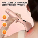 USB Electric Gua Sha Massager, Electric Massager, Heated Vibration Gua Sha Board, Suitable for Neck, Shoulder, and Back Massage Tools, Ideal for Beauty/Daily Relaxation, Home Personal Care Tool（WHITE）