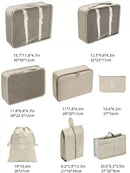 Black Friday Special Offer! 8-piece Travel Storage Bag - The perfect Christmas gift, say goodbye to messy luggage.
