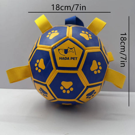 Dog toy with rope Little Yellow Duck plush interactive tennis, suitable for tug-of-war, birthday gift for small dogs, draggable and durable water ball, special for small and medium-sized dogs, made of high quality PU material, which can be kicked and play