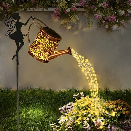 A pcs Christmas-Themed Outdoor Solar String Lights | Waterproof & Durable with Smart Light Sensor | Ideal for Garden/Balcony/Window Decoration & Party/Festival Atmosphere