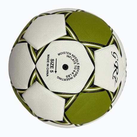 A local gold color matching size5 football, PU fitting material, Christmas Boxing Day gift, including pump+air needle+net bag set,soccer