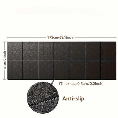 Thickened Foldable Fitness Mat｜Anti-Slip Home Exercise Mat for Treadmill and Yoga, Multi-Functional Silent Floor Protector