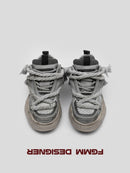 Bread Shoes Sneaker Loafers Chunky Sneakers Casual Comfort Shoes Australian - Gray - Size 7(AU7/EU40)