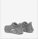 3d Printed Running Shoes Lightweight Running Shoes Breathable Sneakers Custom - Silver - Size 7(AU7/EU40)
