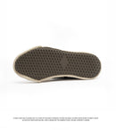 Canvas Sneakers Platform Sneakers Height-Increasing Shoes Unisex Casual Shoes - Black and white - Size 9(AU9/EU42)