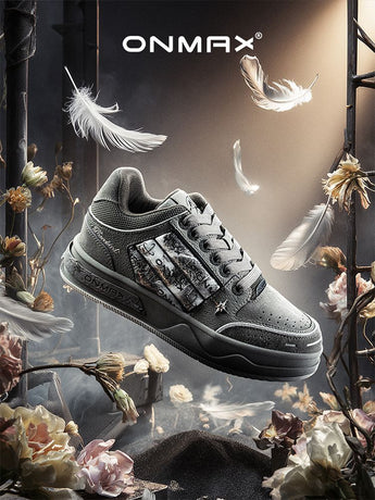 Leopard Print Sneakers Platform Chunky Shoes High-Top Casual Shoes Unisex - Gray pigeon - Size 13(AU13/EU46)