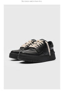 Bread Shoes Chunky Sneakers Casual Sneakers Australia Height Increasing Shoes - Black - Size 6(AU6/EU39)