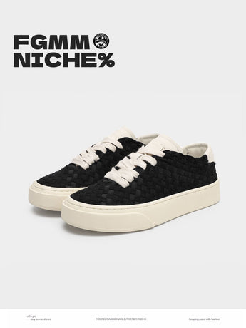 M-SHOE-81835 - Black and white - Size 7(AU7/EU40)
