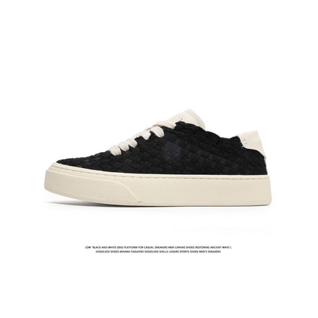 M-SHOE-81835 - Black and white - Size 7(AU7/EU40)