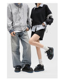 Casual Sneakers Embroidered Sneakers Four-Leaf Clover Shoes Comfortable - Black - Size 7(AU7/EU40)
