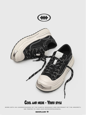 Canvas Shoes Casual Sneakers Lightweight Footwear Breathable Shoes Australian - Red - Size 10(AU10/EU43)