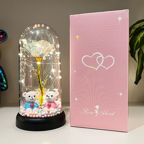 PINK Geometric Desktop Ornament | Light and Shadow Flow, Style Accompanies