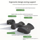 Comfort Zoning, No Fatigue—Ergonomic Beauty Bed Pillow Set（light gray）