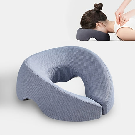 PINK Soft O-shaped/U-shaped Face Pillow for Beauty Salons/Spa Massage, Ergonomic Face Pillow, Multi-functional Suitable for Adult Facial Care and Relaxation, Multi-functional Neck and Face Support Comfort Face Pillow