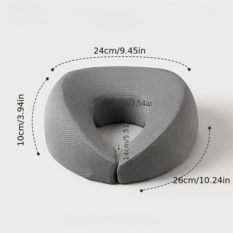 Navy blue Soft O-shaped/U-shaped Face Pillow for Beauty Salons/Spa Massage, Ergonomic Face Pillow, Multi-functional Suitable for Adult Facial Care and Relaxation, Multi-functional Neck and Face Support Comfort Face Pillow