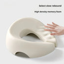 Navy blue Soft O-shaped/U-shaped Face Pillow for Beauty Salons/Spa Massage, Ergonomic Face Pillow, Multi-functional Suitable for Adult Facial Care and Relaxation, Multi-functional Neck and Face Support Comfort Face Pillow