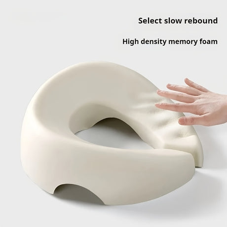 Navy blue Soft O-shaped/U-shaped Face Pillow for Beauty Salons/Spa Massage, Ergonomic Face Pillow, Multi-functional Suitable for Adult Facial Care and Relaxation, Multi-functional Neck and Face Support Comfort Face Pillow