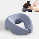 Navy blue Soft O-shaped/U-shaped Face Pillow for Beauty Salons/Spa Massage, Ergonomic Face Pillow, Multi-functional Suitable for Adult Facial Care and Relaxation, Multi-functional Neck and Face Support Comfort Face Pillow