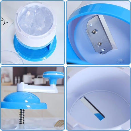 Portable Hand-Cranked Ice Shaver for Home Use: The Smart Choice for Summer Parties and Snow Cone Making