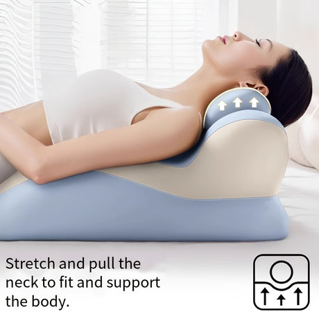Bed Stomach-Sleep Pillow - Multi-functional Prone Position Pillow for Stomach Sleeping, Phone Use, Reading, Couples Fun Play, Intimacy Aid for Couples, Bed Hip Elevation Tool, Pā Pā Pillow（ black）