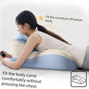 Bed Stomach-Sleep Pillow - Multi-functional Prone Position Pillow for Stomach Sleeping, Phone Use, Reading, Couples Fun Play, Intimacy Aid for Couples, Bed Hip Elevation Tool, Pā Pā Pillow（BLUE）