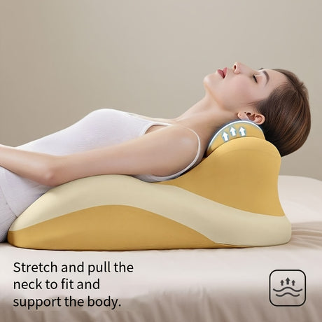 Bed Stomach-Sleep Pillow - Multi-functional Prone Position Pillow for Stomach Sleeping, Phone Use, Reading, Couples Fun Play, Intimacy Aid for Couples, Bed Hip Elevation Tool, Pā Pā Pillow（BLUE）