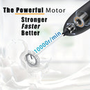 **Handheld Electric Frother | 10000 RPM Powerful Motor, One-Touch Start/Stop, Easily Froths, Mixes, and Blends – Your Kitchen Drink Essential Helper**WHITE