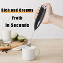 **Handheld Electric Frother | 10000 RPM Powerful Motor, One-Touch Start/Stop, Easily Froths, Mixes, and Blends – Your Kitchen Drink Essential Helper**RED