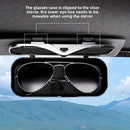 Car Travel Three-Piece Set: Push-Open Eyeglass Case, Universal Storage Case, and Secure Organizer—Complete On-the-Go Storage, Peace of Mind Every Journey（Black)）