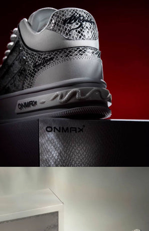 Women'S Casual Board Shoes Silver Snake Sneakers Trendy Women'S Sneakers - Silver - Size 5(AU5/EU36)