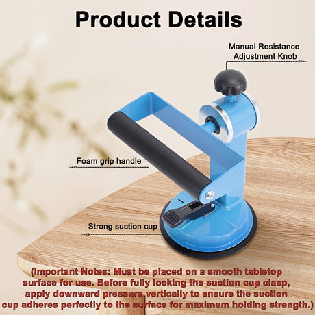 Wrist Rehabilitation Trainer | Home Adjustable Resistance, Suction Cup Fixed, Manual Rehabilitation Equipment