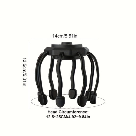 8-Claw Full-Coverage Smart Massager: Human-like Kneading, Immersive Head Relaxation