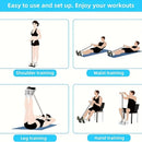 Resistance Band Exerciser: Full-Body Workout, Easy Toning(light green)
