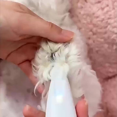 Low-Noise Pet Clipper for Dogs & Cats: Quiet Design to Reduce Stress, Rounded Blades for Gentle Grooming, 90-Minute Runtime