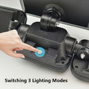 74 LED Solar Motion Sensor Light, 3 Brightness Modes Outdoor Wall Light, Suitable for Front Door, Yard, Garage, Patio
