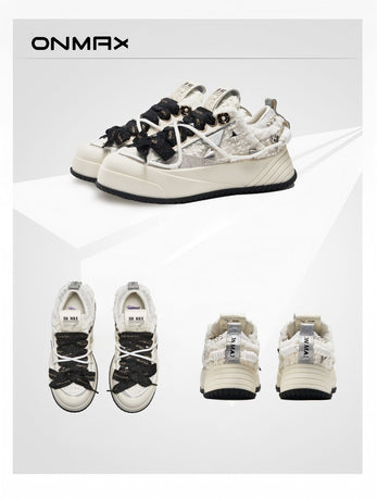 Camellia Platform Sneakers Chunky Canvas Shoes Unisex High-Top Sneakers Height - Camellia - Size 10(AU10/EU41)