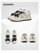 Camellia Platform Sneakers Chunky Canvas Shoes Unisex High-Top Sneakers Height - Camellia - Size 12(AU12/EU43)