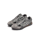 women's casual shoes, four-leaf clover shoes, cut-out sneakers, breathable walking shoes, Australian summer footwear - Racing Grey - Size 9(AU9/EU40)