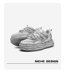 Canvas Sneakers Lightweight Shoes Breathable Sneakers Casual Footwear Everyday - Black - Size 6(AU6/EU37)