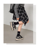 Canvas Sneakers Lightweight Shoes Breathable Sneakers Casual Footwear Everyday - Black - Size 8(AU8/EU39)