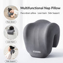 Ergonomic Multi-functional Nap Pillow - Desk Rest Pillow with Neck/Side Support, Memory Foam Cushion for Office, Home & Travel(ORANGE)