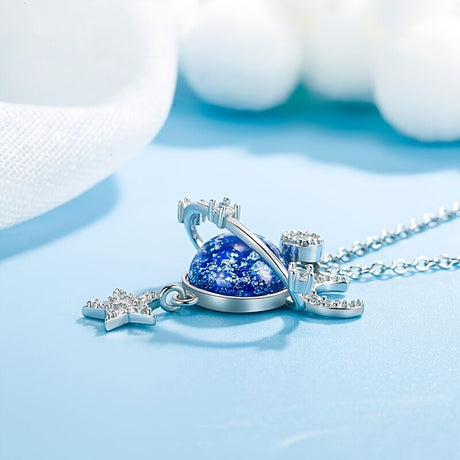 **“Whispers of Stars” — Galaxy Collarbone Chain, Gifting You a Corner of a Private Universe**