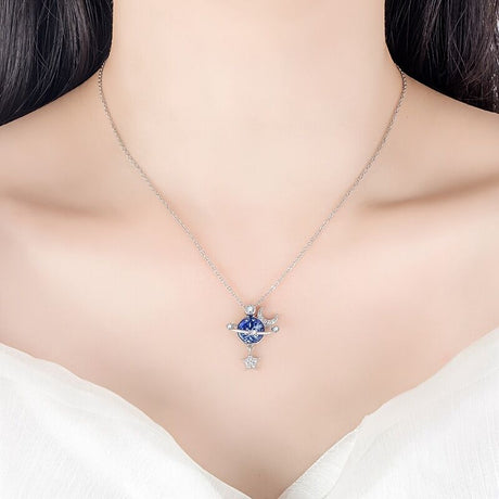 **“Whispers of Stars” — Galaxy Collarbone Chain, Gifting You a Corner of a Private Universe**
