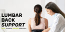 Lumbar Support Belt, featuring 8X Enhanced Lumbar Support, designed with a 3D massage pad, unisex back support strap, breathable and adjustable shoulder straps, available in green.（Size XL）
