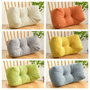 haze blue**Cloud-Touch Chenille Multi-Function Lumbar Pillow: Supports Long-Hour Sitting, Removable & Washable Design, Gently Releases Pressure Every Day Like a Cloud**