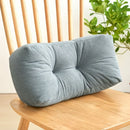 sunset orange**Cloud-Touch Chenille Multi-Function Lumbar Pillow: Supports Long-Hour Sitting, Removable & Washable Design, Gently Releases Pressure Every Day Like a Cloud**