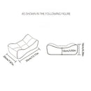 Enamel gray**Cloud-Touch Chenille Multi-Function Lumbar Pillow: Supports Long-Hour Sitting, Removable & Washable Design, Gently Releases Pressure Every Day Like a Cloud**
