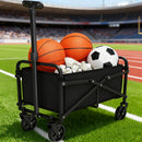 Foldable Shopping Cart, made of 600D waterproof Oxford fabric, equipped with all-terrain silent wheels. Suitable for beach/groceries/garden/shopping trips. A portable shopping cart with strong load-bearing capacity.